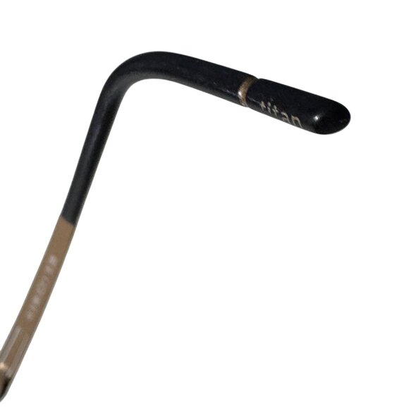 Silhouette Rimless Eyeglasses Gold & Black Frame Only Unisex Titanium 4412 52-17 - Picture 10 of 14